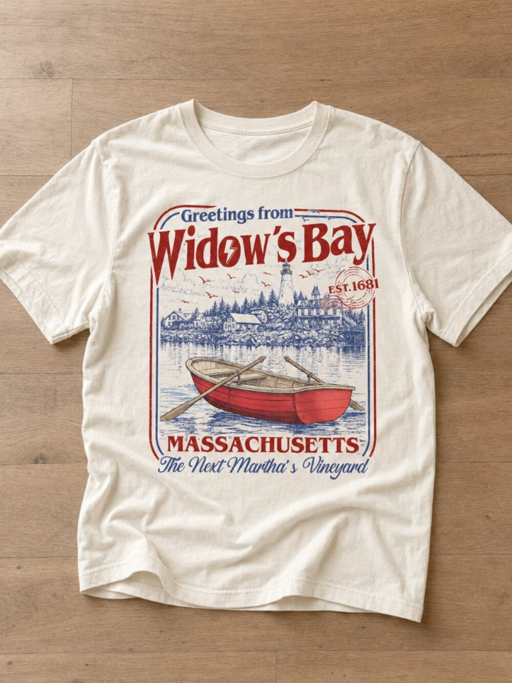 Greetings From Widow’s Bay, Coastal Horror TV Show Tee